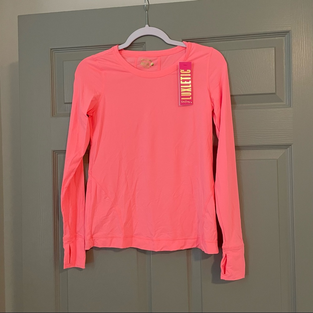 Lilly Pulitzer Luxletic ReNay Sunguard UPF 50+ Top